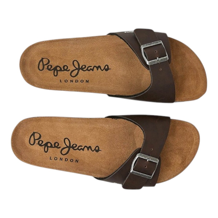 Pepe jeans homme bio m single kansas marron2330602_5 sur voshoes.com