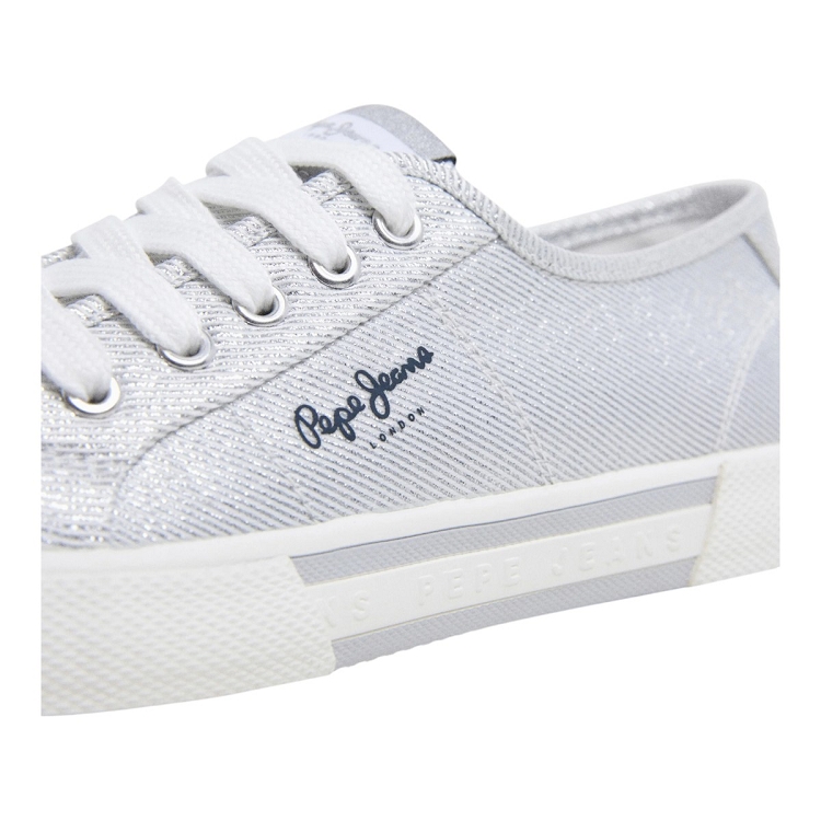 Pepe jeans femme brady party w argent2331503_3 sur voshoes.com