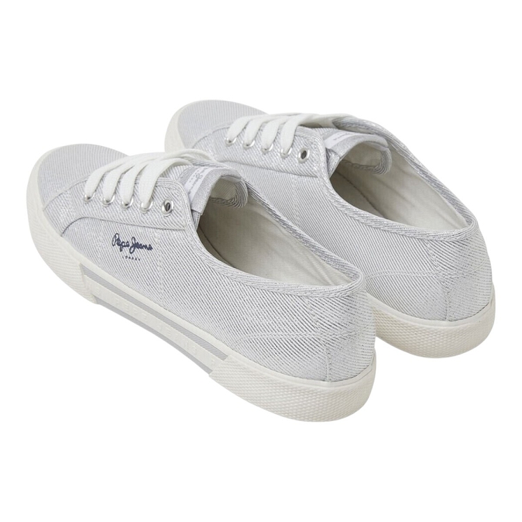 Pepe jeans femme brady party w argent2331503_5 sur voshoes.com