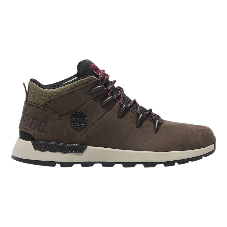 homme Timberland homme sprint trekker mid lace u vert