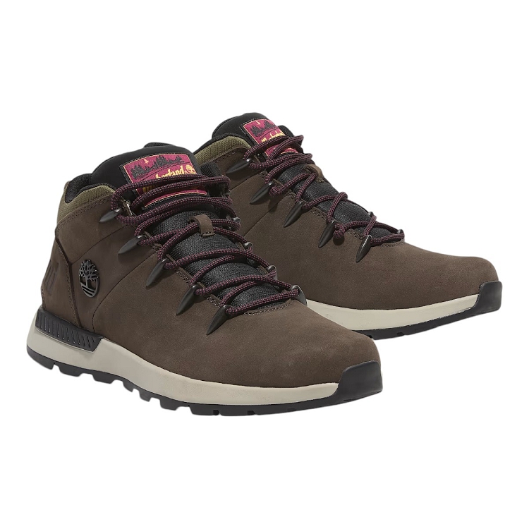 Timberland homme sprint trekker mid lace u vert2340905_2 sur voshoes.com