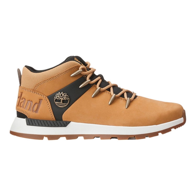 homme Timberland homme sprint trekker mid lace u jaune