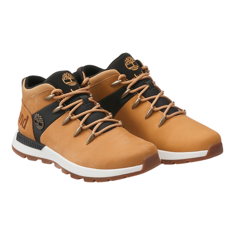 Timberland homme sprint trekker mid lace u jaune2340907_2 sur voshoes.com