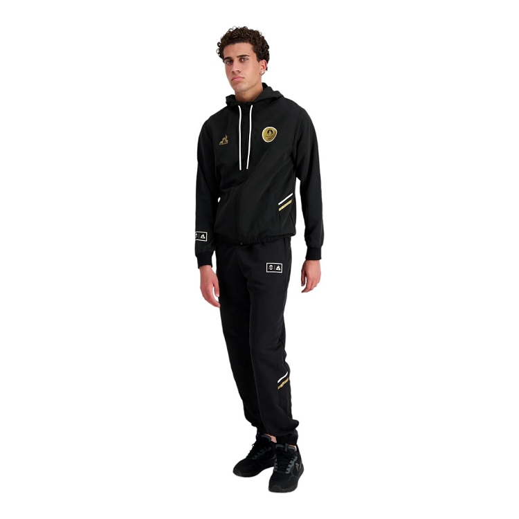 Le coq sportif homme foot p24 pant regular n°1 noir2346701_6 sur voshoes.com