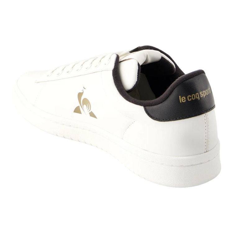 Le coq sportif femme lcs court clean premium blanc2347901_4 sur voshoes.com