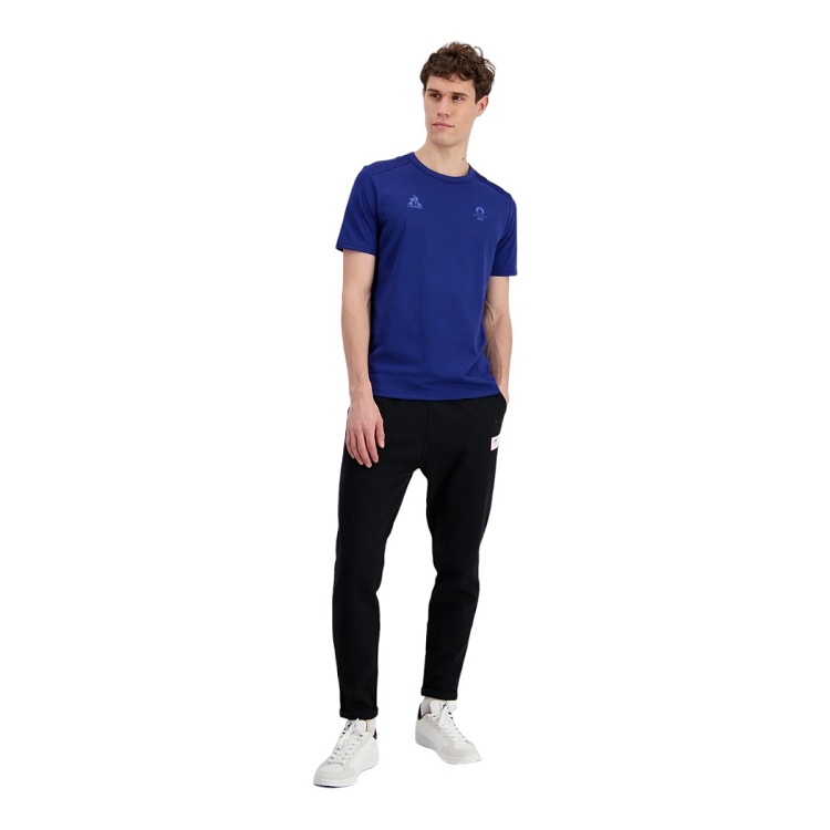 Le coq sportif homme ess p24 tee ss n°2 m bleu2348202_5 sur voshoes.com