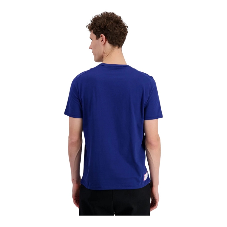 Le coq sportif homme ess p24 tee ss n°2 m bleu2348202_6 sur voshoes.com