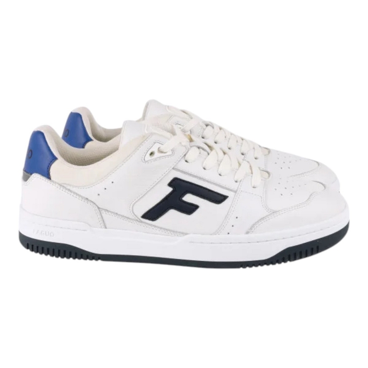 homme Faguo homme urban 1 baskets leather s blanc