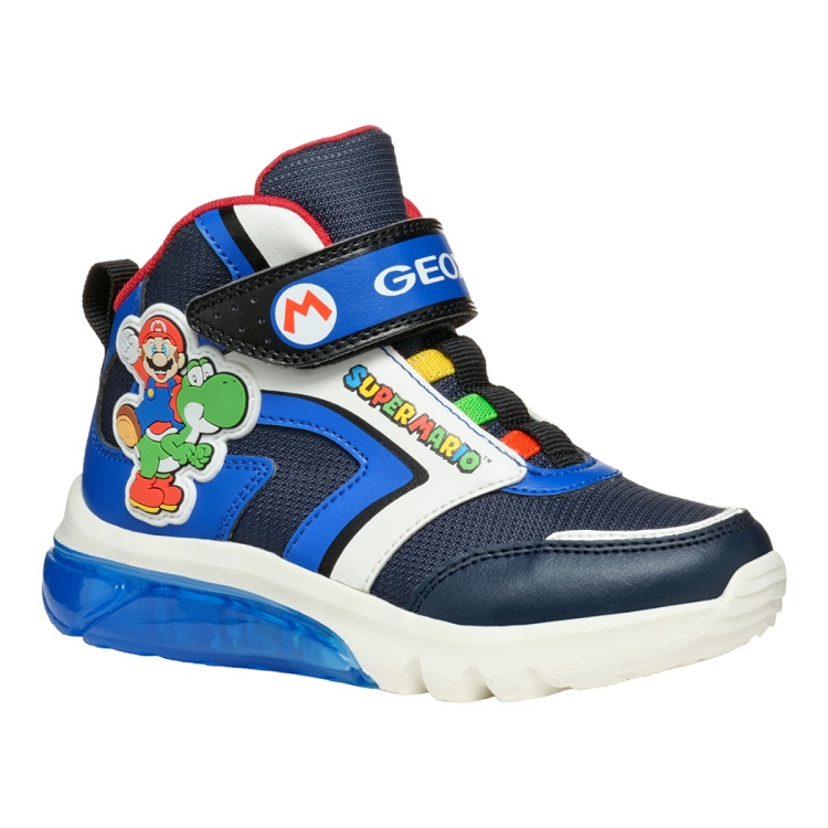 Geox garcon j ciberdron boy bleu2352802_3 sur voshoes.com