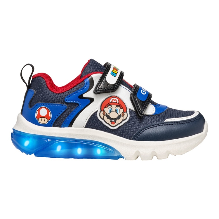 Geox garcon j ciberdron boy bleu2352902_2 sur voshoes.com