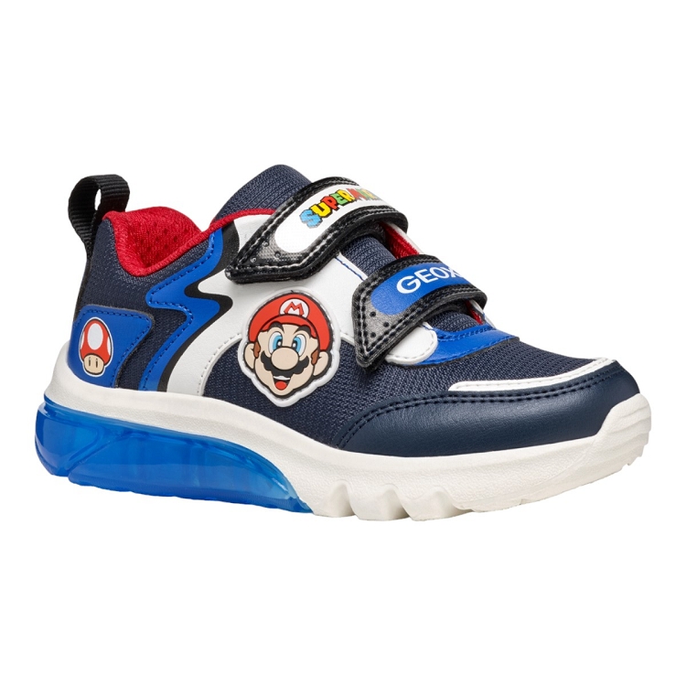 Geox garcon j ciberdron boy bleu2352902_3 sur voshoes.com