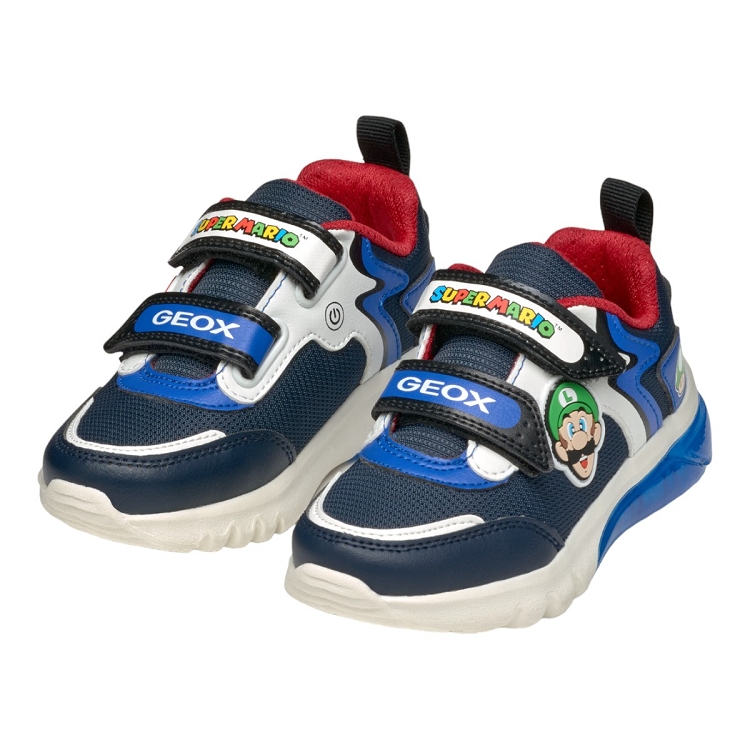 Geox garcon j ciberdron boy bleu2352902_4 sur voshoes.com