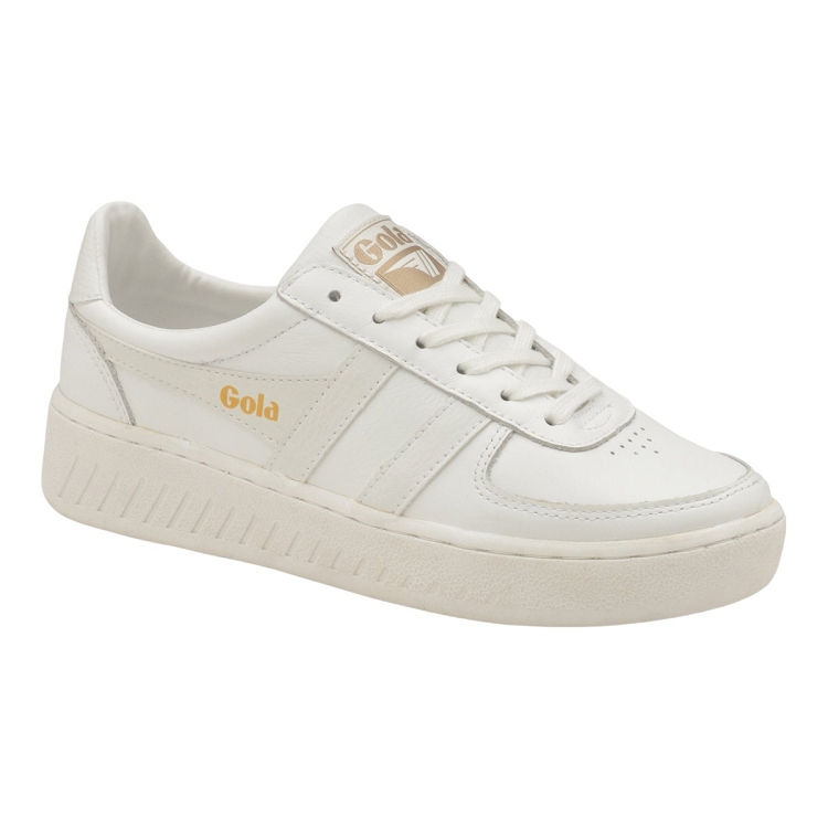 Gola femme gola grandslam leather blanc2354401_2 sur voshoes.com