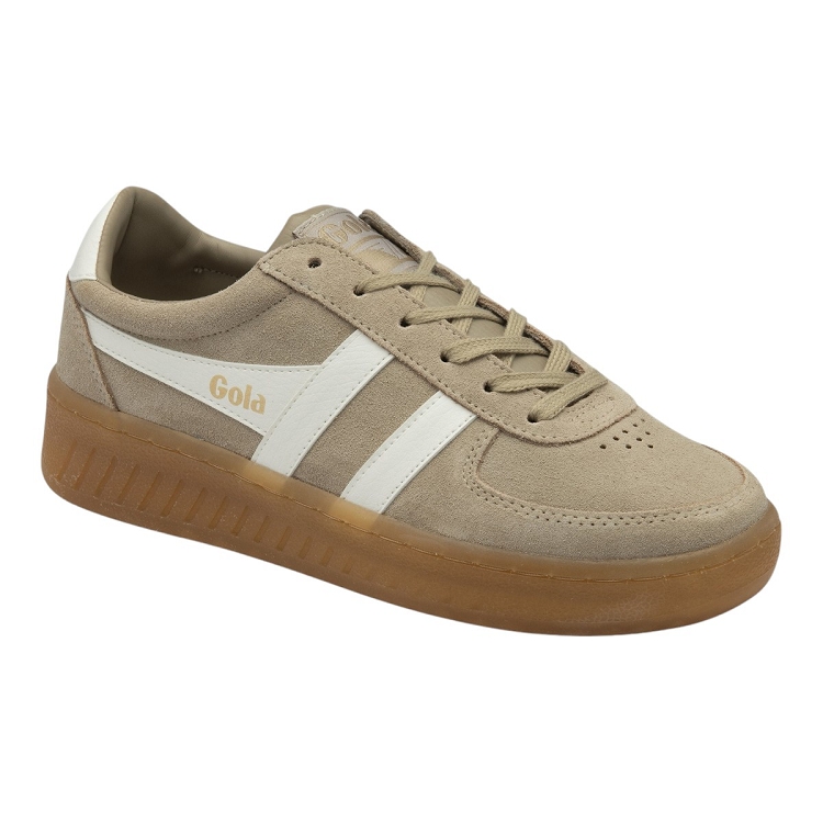 Gola femme grandslam suede marron2354502_2 sur voshoes.com