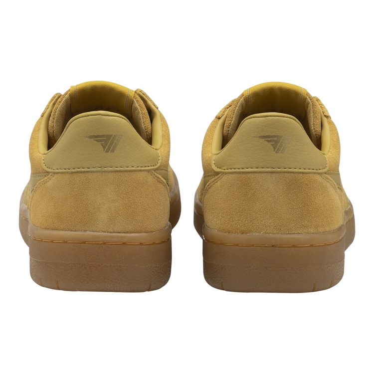 Gola femme gola hawk suede 86 jaune2354602_4 sur voshoes.com