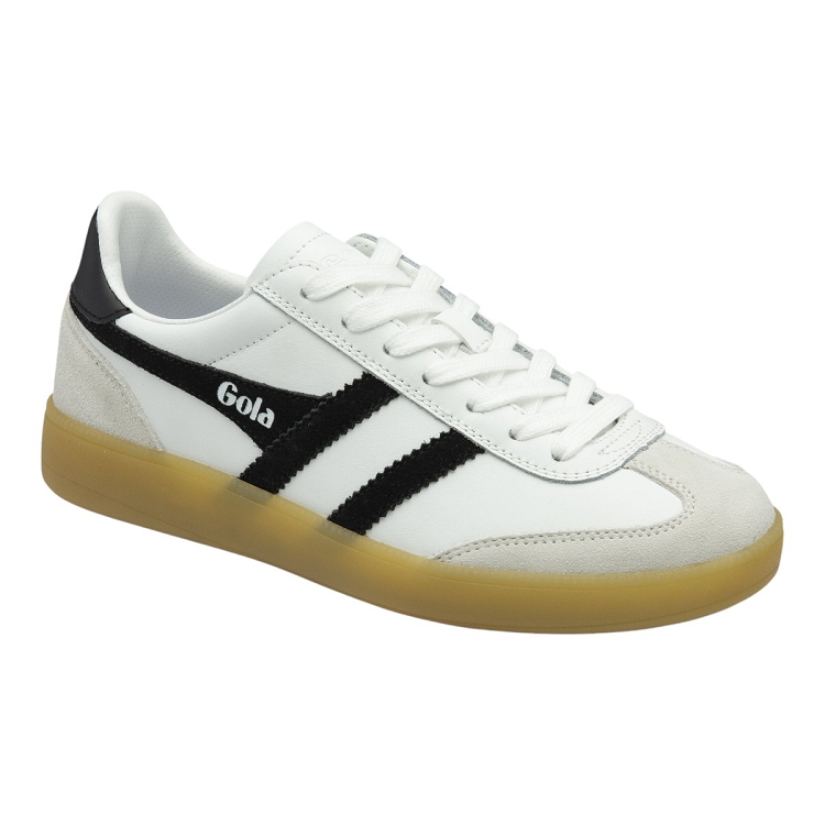 Gola femme viper leather blanc2355001_2 sur voshoes.com