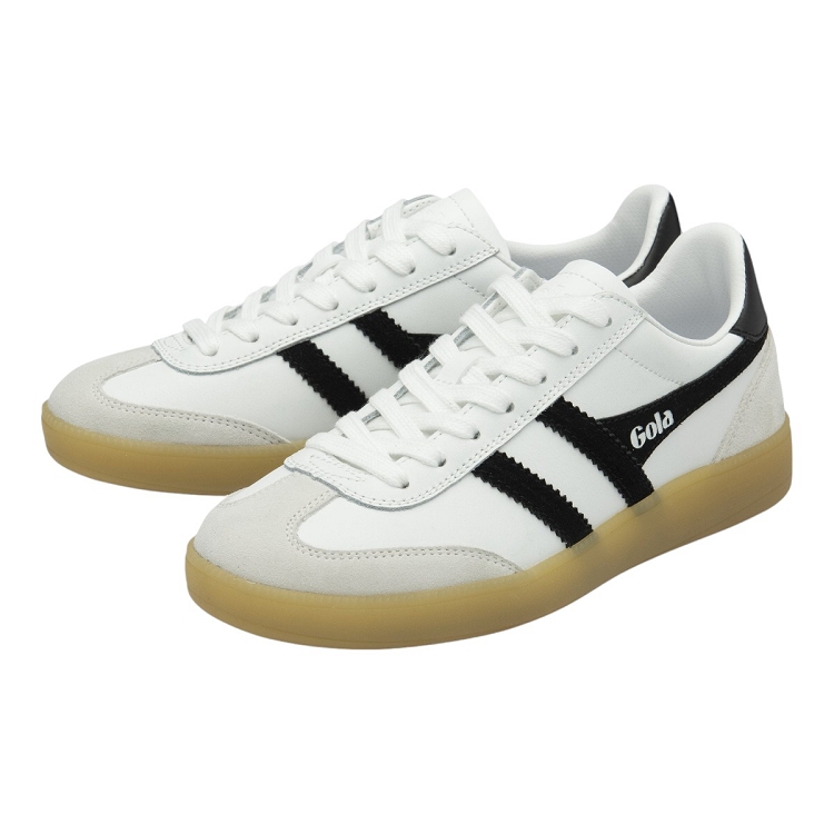 Gola femme viper leather blanc2355001_3 sur voshoes.com