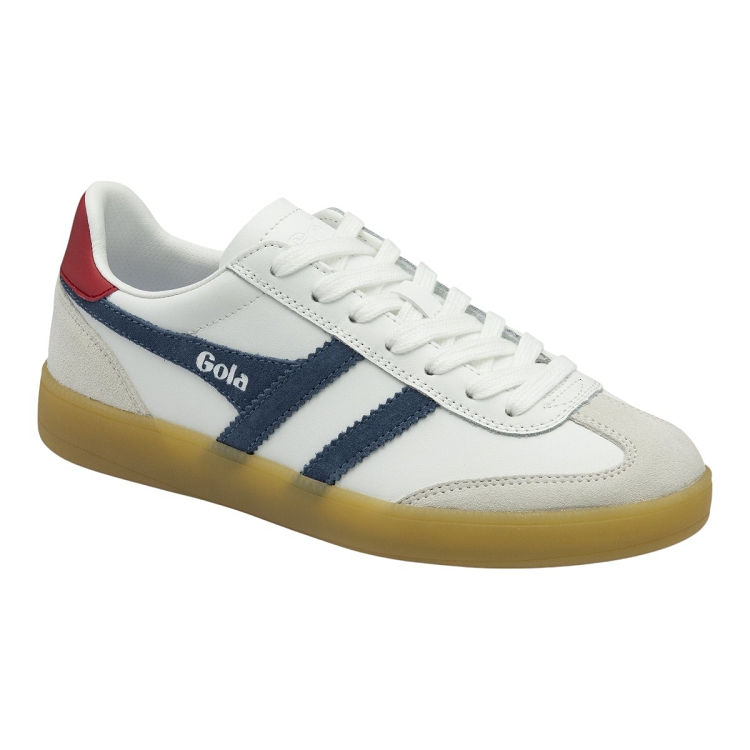 Gola femme viper leather blanc2355002_2 sur voshoes.com