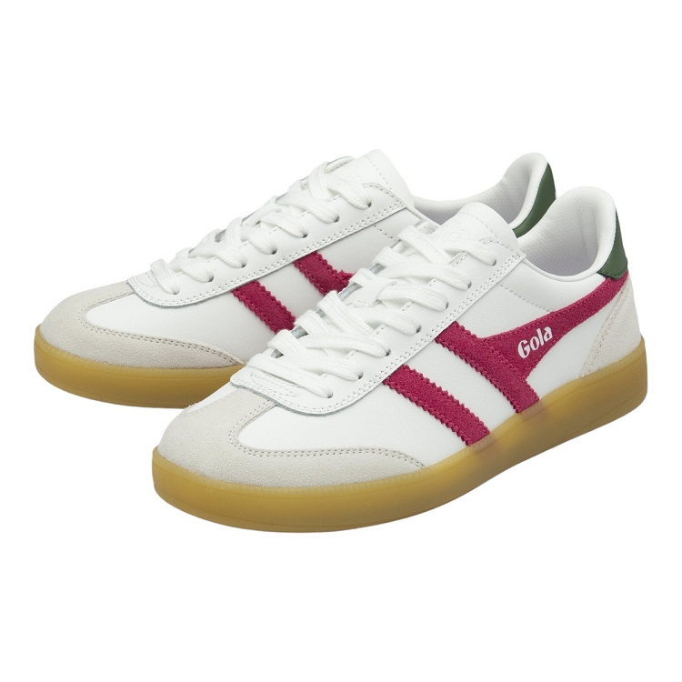 Gola femme viper leather blanc2355003_3 sur voshoes.com