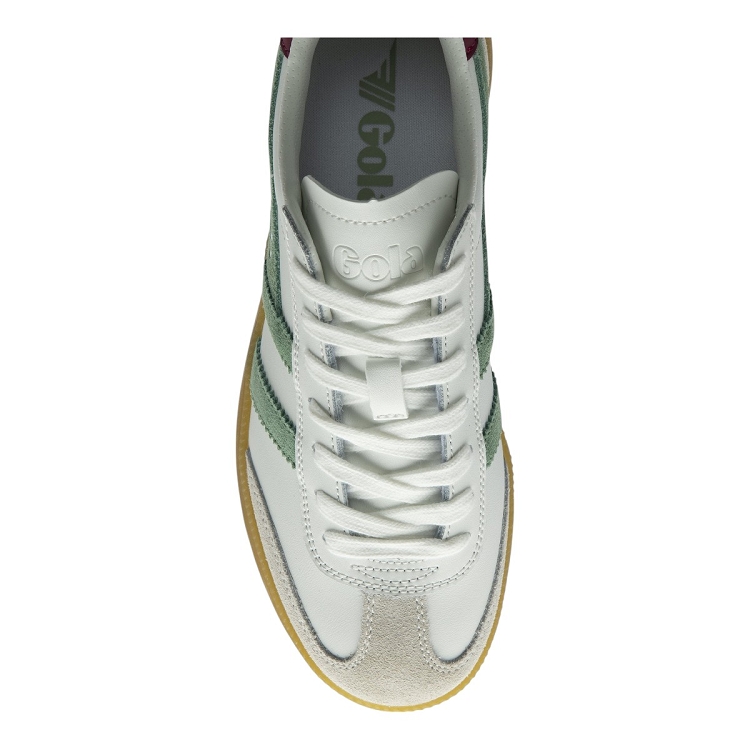 Gola femme viper leather blanc2355004_5 sur voshoes.com