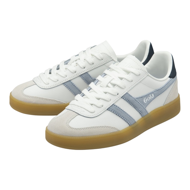 Gola femme viper leather bleu2355005_3 sur voshoes.com