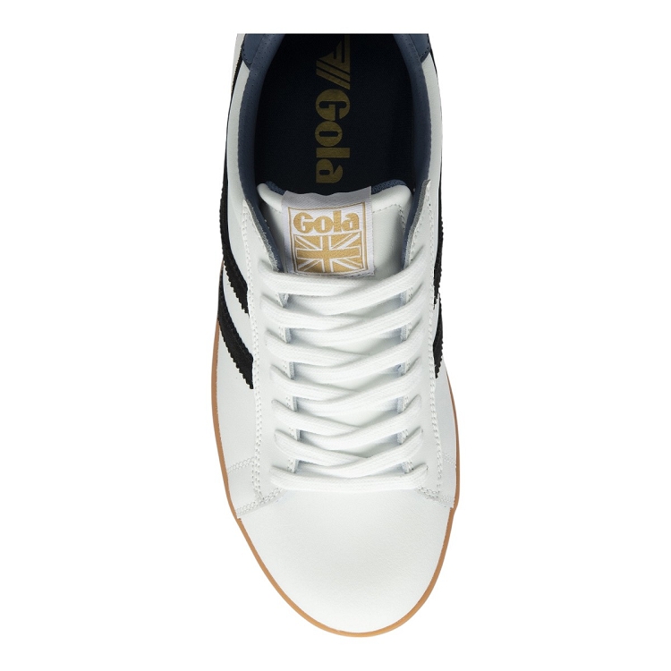 Gola homme equipe ii leather blanc2355202_5 sur voshoes.com