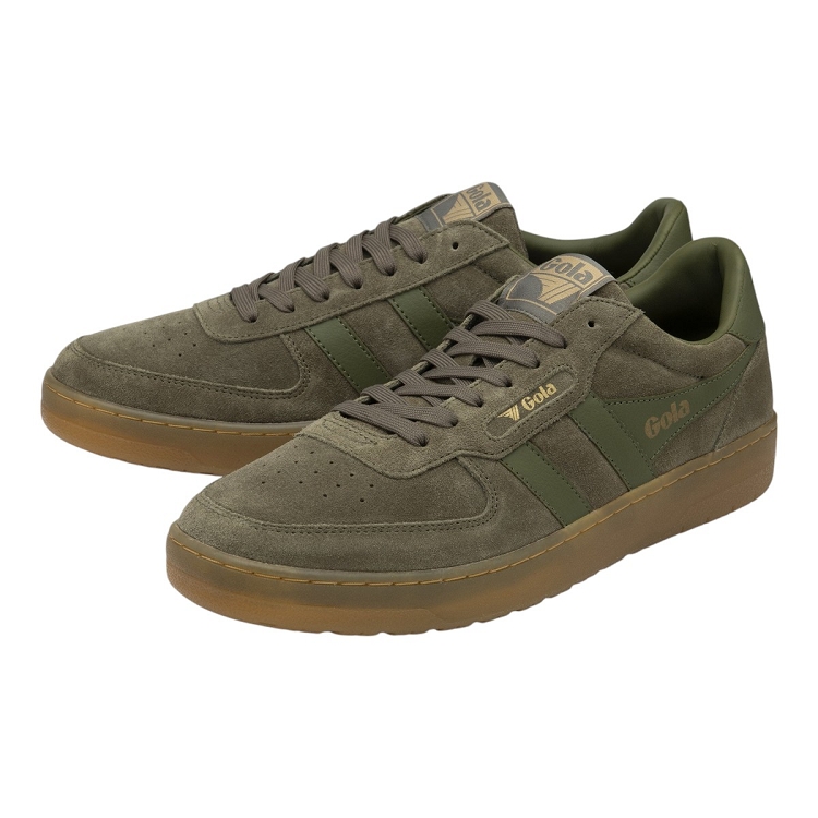 Gola homme gola hawk suede 86 vert2355302_3 sur voshoes.com