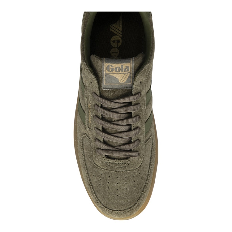 Gola homme gola hawk suede 86 vert2355302_4 sur voshoes.com