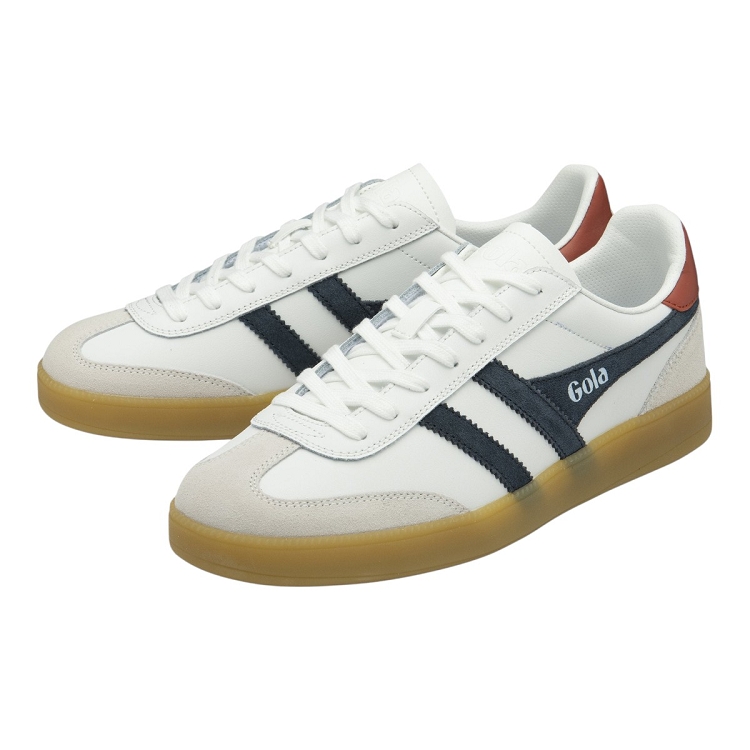 Gola homme gola viper leather blanc2355603_3 sur voshoes.com