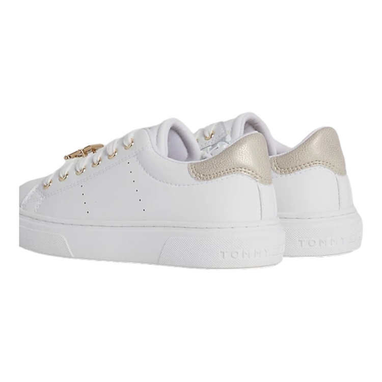 Tommy hilfiger fille low cut lace up sneaker blanc2357701_4 sur voshoes.com