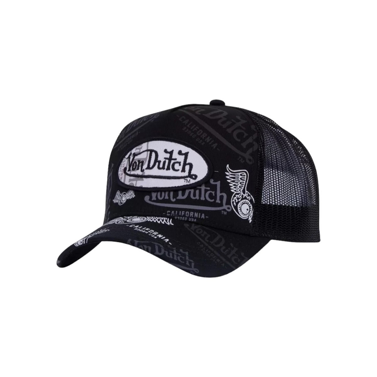 Von dutch homme vd24 trucker noir2365011_2 sur voshoes.com