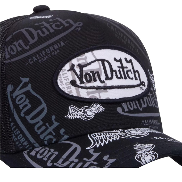 Von dutch homme vd24 trucker noir2365011_3 sur voshoes.com