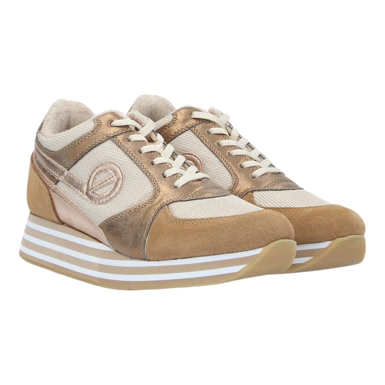 No name femme parko jogger w beige2368801_2 sur voshoes.com