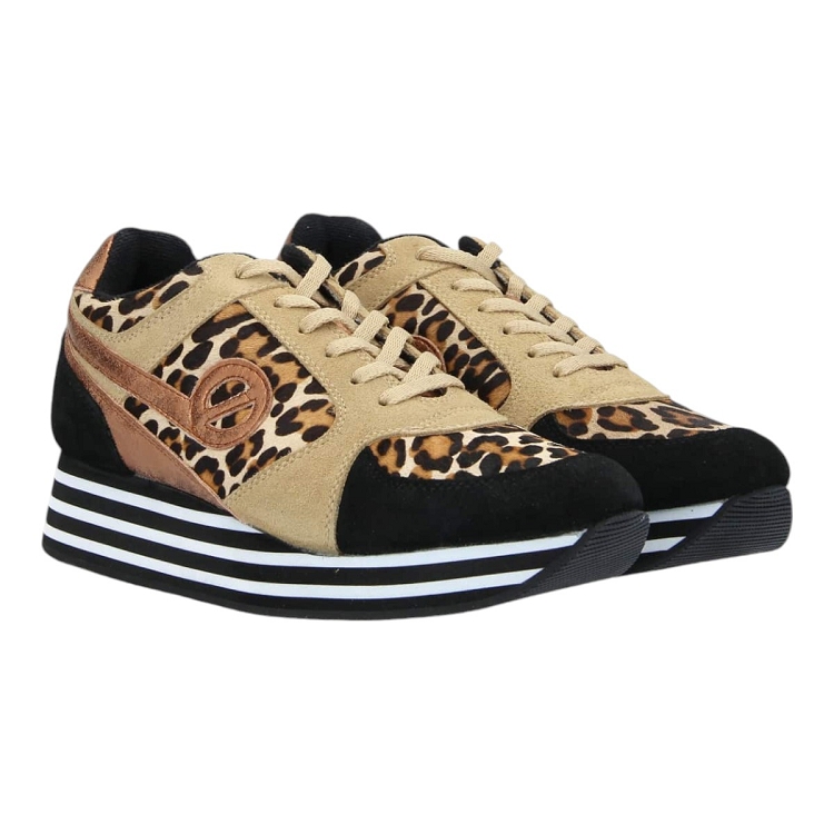 No name femme parko jogger w marron2368901_2 sur voshoes.com