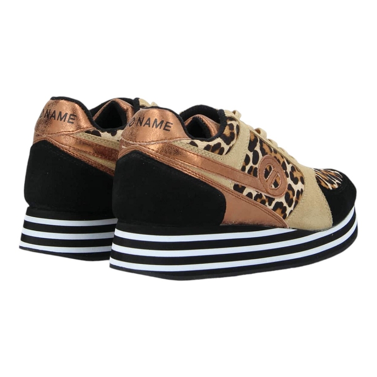 No name femme parko jogger w marron2368901_3 sur voshoes.com