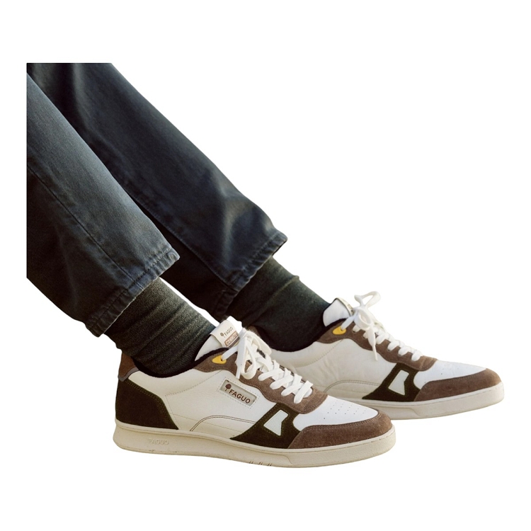 Faguo homme commute 1 leather sue marron2373501_6 sur voshoes.com