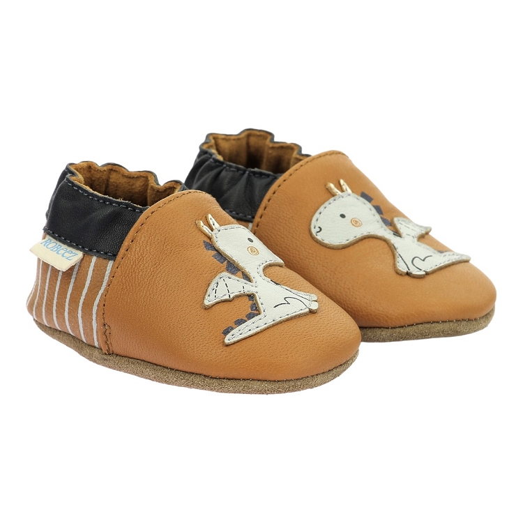 Robeez garcon tiny dragon marron2381001_2 sur voshoes.com