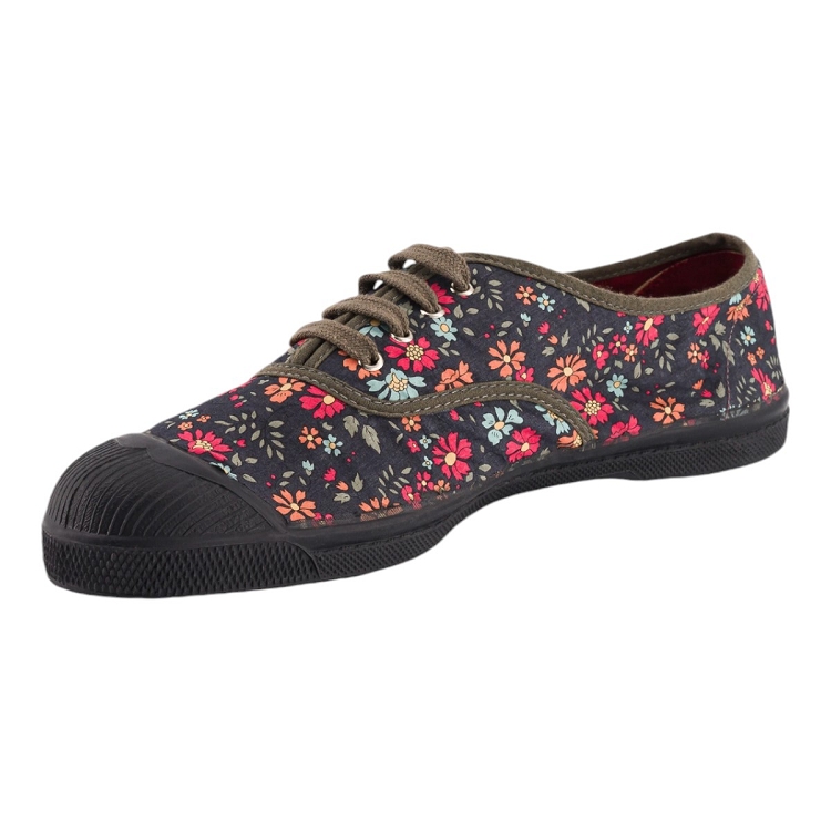 Bensimon femme lacet femme liberty multicolore2501301_3 sur voshoes.com