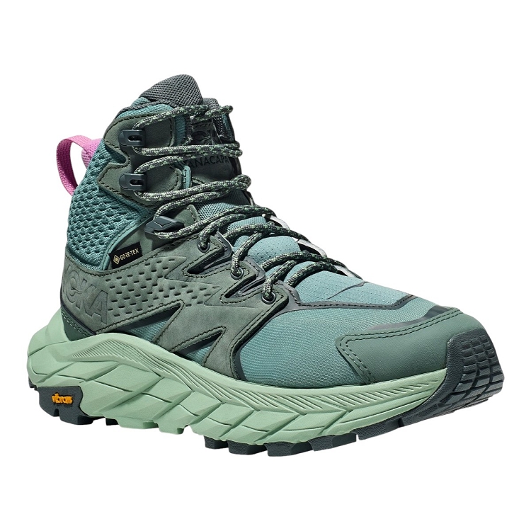 Hoka one one femme w anacapa mid gtx vert2502601_2 sur voshoes.com