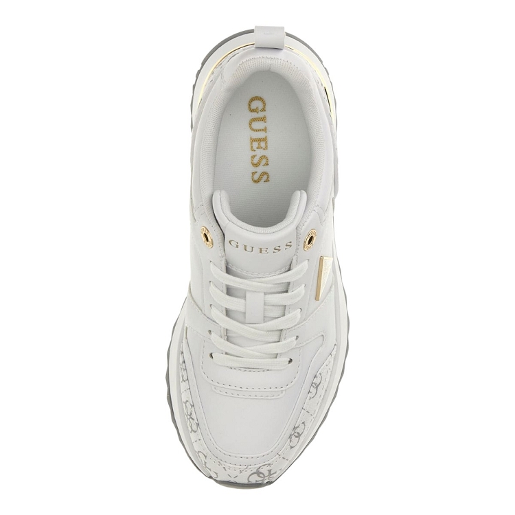 Guess femme kynneth blanc2504102_4 sur voshoes.com