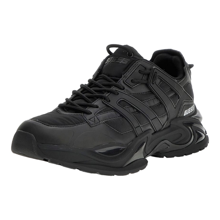 Guess homme belluno low noir2506001_2 sur voshoes.com