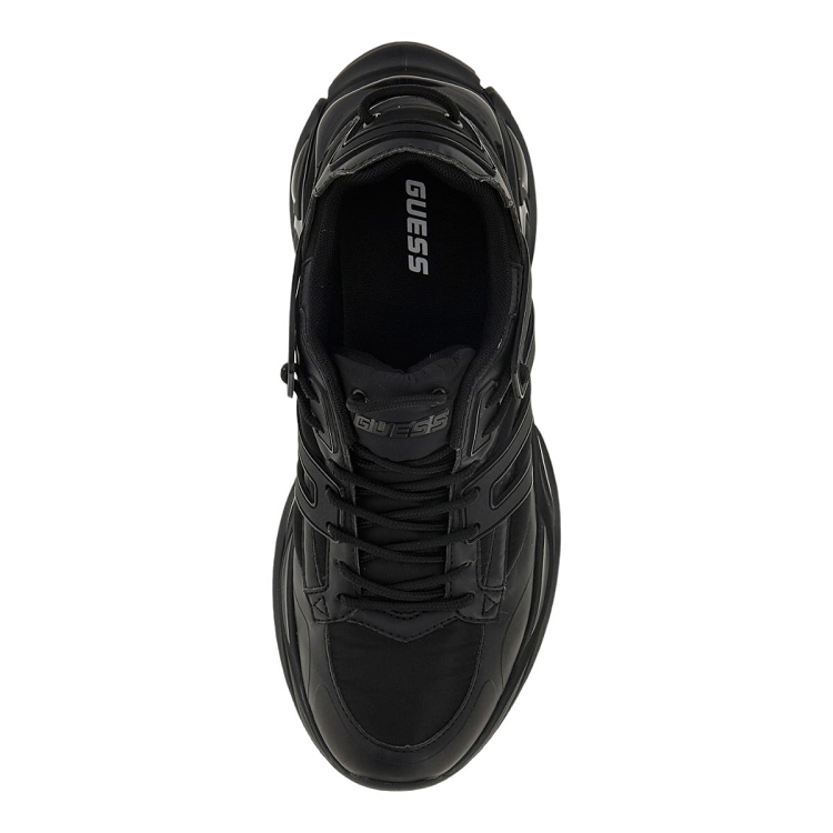 Guess homme belluno low noir2506001_4 sur voshoes.com