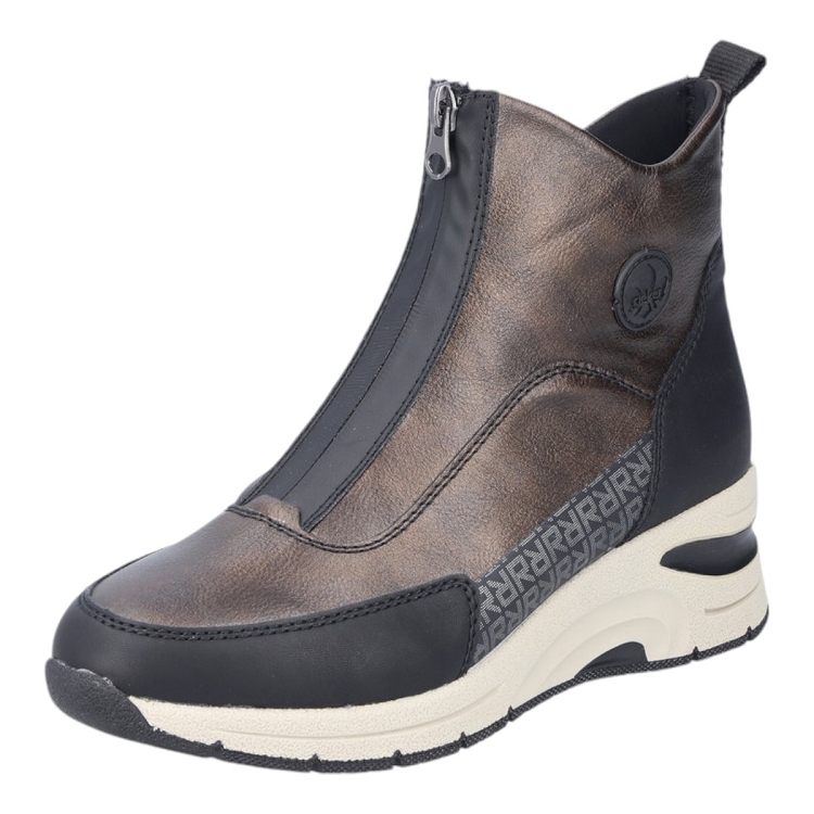 Rieker femme n9381 noir2510701_2 sur voshoes.com