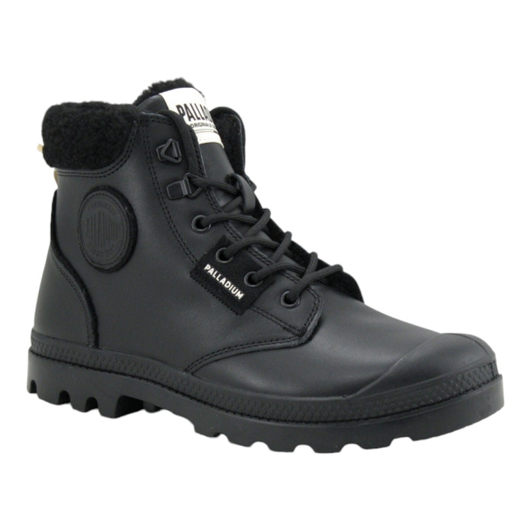 Palladium femme pampa hi snow warm noir2515201_2 sur voshoes.com