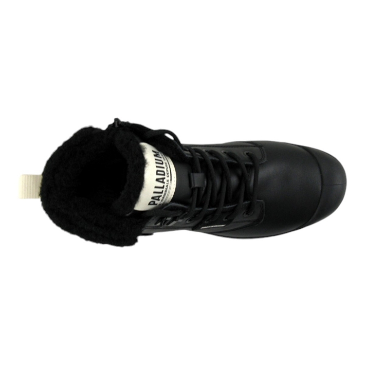 Palladium femme pampa hi snow warm noir2515201_5 sur voshoes.com