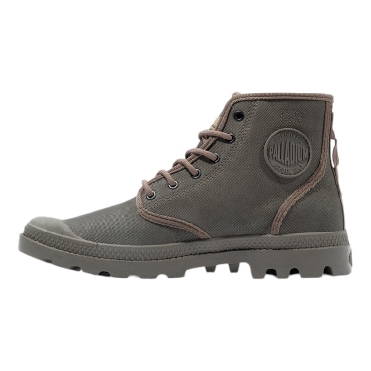 Palladium homme pampa hi coated marron2516602_4 sur voshoes.com