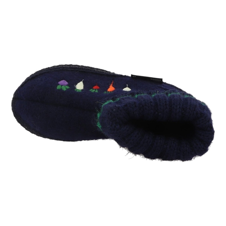 Haflinger fille huttenschuh veggie bleu2526502_5 sur voshoes.com