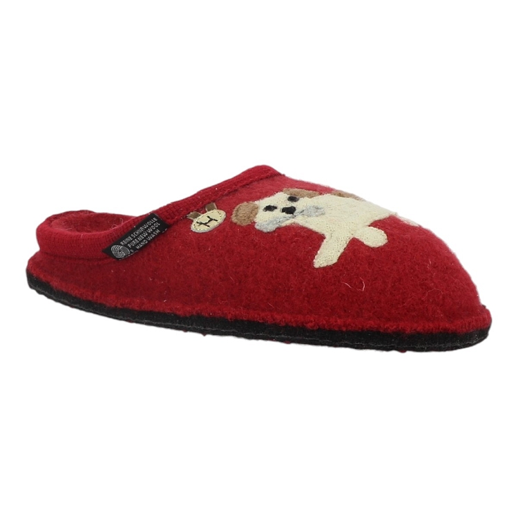 Haflinger femme flair choupette rouge2527101_2 sur voshoes.com