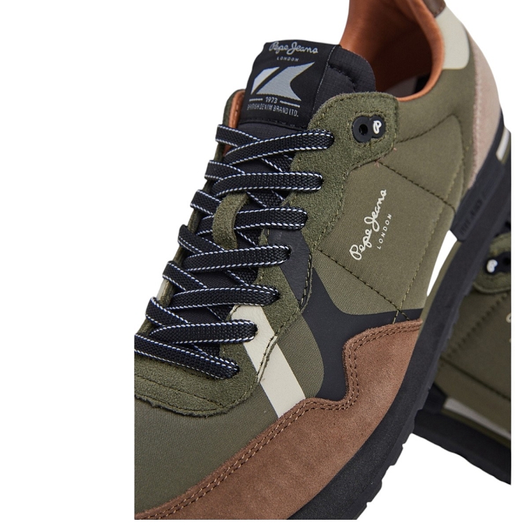 Pepe jeans homme brit road m vert2528601_3 sur voshoes.com