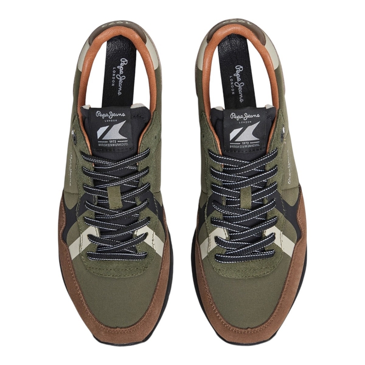 Pepe jeans homme brit road m vert2528601_5 sur voshoes.com